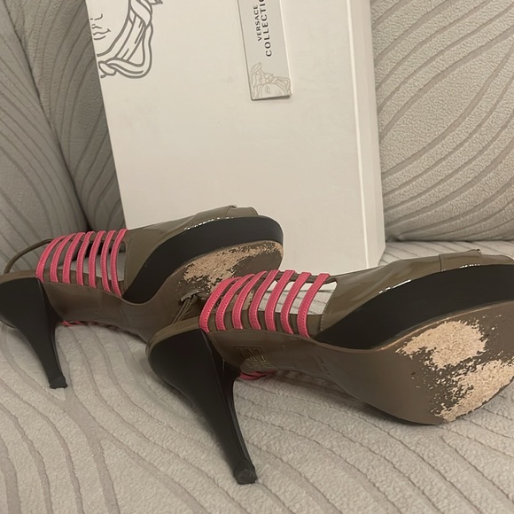 VERSACE COLLECTION SANDALS ZISE 7 - Picture 6 of 12